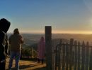 Sunrise ceremony held on the summit know as Te Taumata