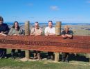 Mah, Katherine, Auntie Tungane, Darren and Peggy Scott.